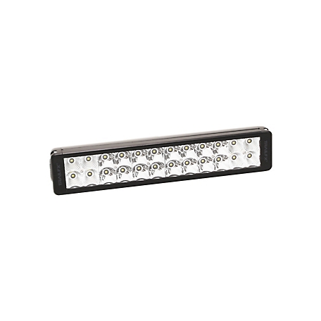 TrailFX TFX LED 12 in. Light Bar with 4,700 Effective Lumens, Single Light, 12DRSCM