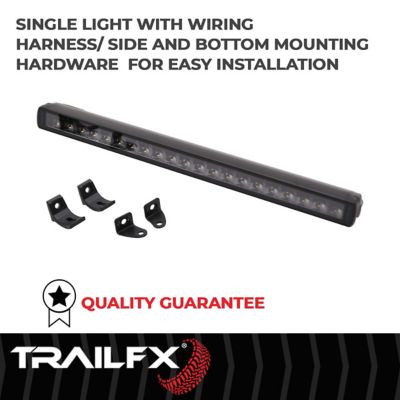 Image showing  20 in. LED TFX Single Light Bar with 8-Degree Spot and 90-Degree Flood Beam