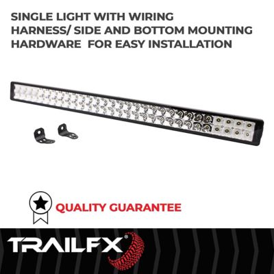 Image showing  30 in. LED TFX Single Light Bar with 8-Degree Spot and 90-Degree Flood Beam