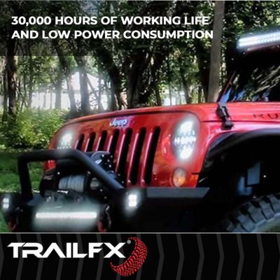 Image showing 5 th TrailFX 30 in. LED TFX Single Light Bar with Flood and Spot Beams