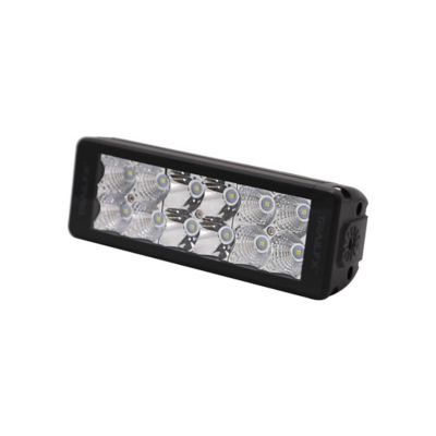 TrailFX TFX 6 in. LED Light, 12 Clear OSRAM 1.5 Watt Bulbs, 1,885 Effective Lumens, Single Light, 6DRSCM