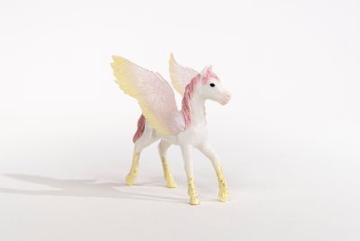 Image showing  Sunrise Pegasus Foal Toy Figurine