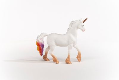 Image showing  Rainbow Love Unicorn Mare Toy Figurine