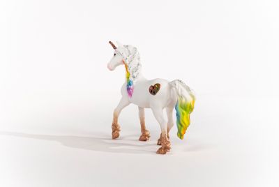 Image showing  Rainbow Love Unicorn Mare Toy Figurine