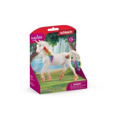 Image showing  Rainbow Love Unicorn Mare Toy Figurine
