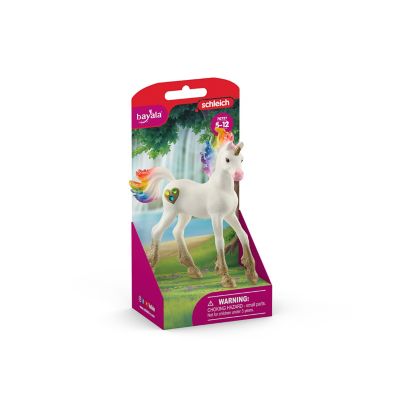 Image showing 5 th Schleich Rainbow Love Unicorn Foal Toy Figurine