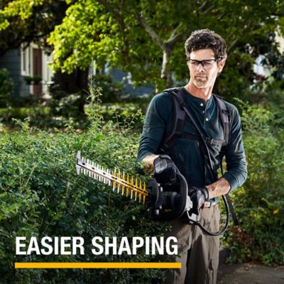 Image showing  25 in. 60V Cordless Backpack Hedge Trimmer, Battery and Charger Included