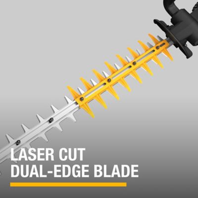 Image showing 7 th CAT 25 in. 60V Cordless Backpack Hedge Trimmer, Battery and Charger Included