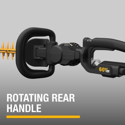 Image showing 8 th CAT 25 in. 60V Cordless Backpack Hedge Trimmer, Battery and Charger Included