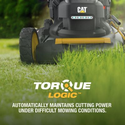 Image showing  20 in. 60V Cordless Electric Push Lawn Mower, 5.0Ah Battery and Charger Included