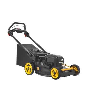 Image showing  20 in. 60V Cordless Electric Push Lawn Mower, 5.0Ah Battery and Charger Included