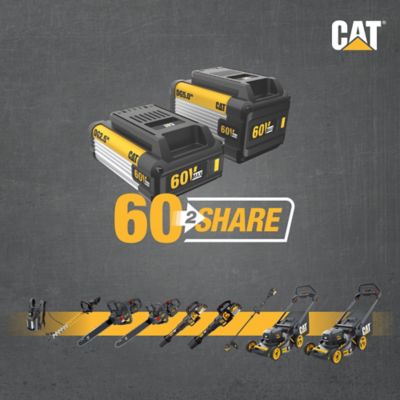 Image showing 5 th CAT 60V 5.0 Ah Lithium-Ion Battery for Outdoor Power Equipment