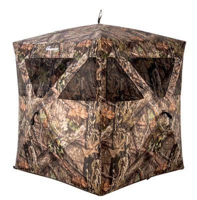 Ameristep Caretaker Blind, Fire Retardant, Mossy Oak Break-Up Camo