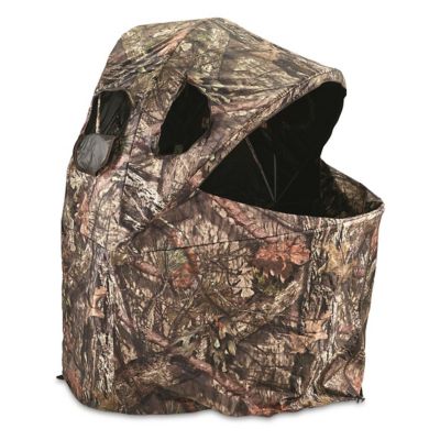 Image showing  1-Person Deluxe Tent Chair Blind, Mossy Oak Break-Up Camo