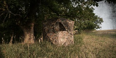 Image showing  2-Person Caretaker Blind, Mossy Oak Break-Up Camo