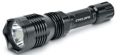Cyclops 250 Lumen Varmint Rechargeable Flashlight, Green/Red