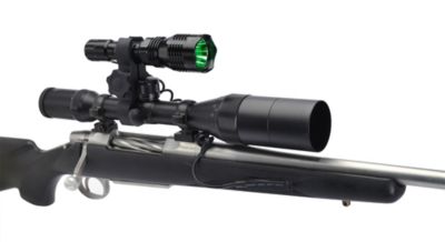 Image showing  250 Lumen Varmint Rechargeable Flashlight, Green/Red