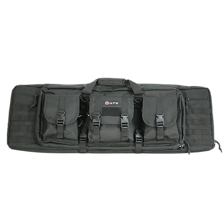 G-Outdoors 36 in. Double Rifle Case, Black