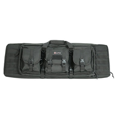 G-Outdoors 36 in. Double Rifle Case, Black