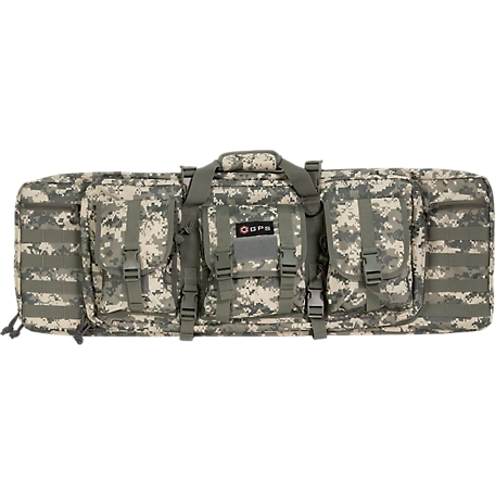 G-Outdoors 36 in. Double Rifle Case, Gray Digital Camo