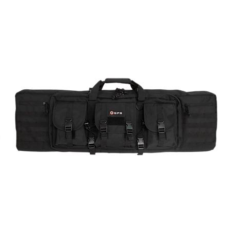 G-Outdoors 42 in. Double Rifle Case, Black
