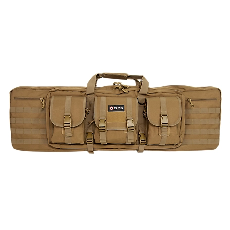 G-Outdoors 42 in. Double Rifle Case, Tan