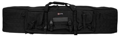 G-Outdoors 55 in. Double Rifle Case, Black