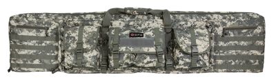 G-Outdoors 55 in. Double Rifle Case, Gray Digital Camo