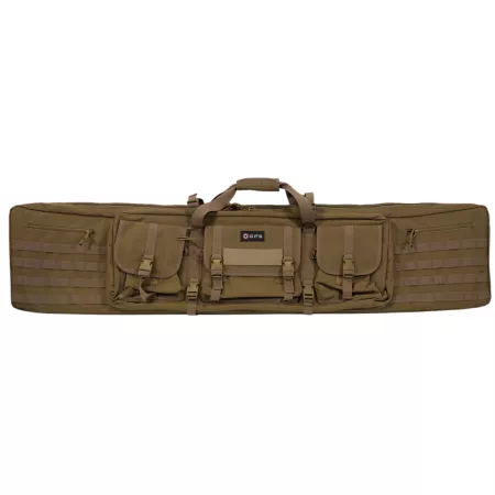 G-Outdoors 55" Double Rifle Case Tan Gun Cases