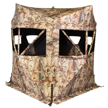 Muddy Twin Peaks 2-Person Floor Awning Ground Blinds