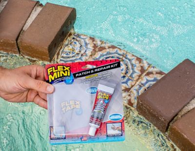 Image showing 6 th Flex Seal Mini Pool Patch and Repair Kit, 6 Patches