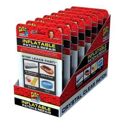 Flex Seal 4 pc. Inflatable Patch and Repair Kit, 4 Patches