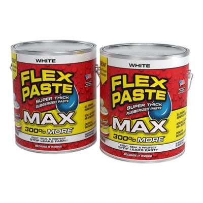 Flex Seal 12 lb. Flex Paste MAX White All Purpose Strong Flexible Watertight Multi-Purpose Sealant