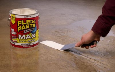 Image showing  12 lb. Flex Paste MAX White All Purpose Strong Flexible Watertight Multi-Purpose Sealant