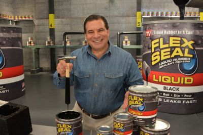 Image showing  Liquid Gray Liquid Rubber Sealant Coating, 6-Pack