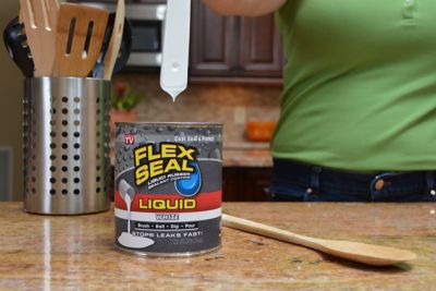 Image showing  16 oz. Liquid White Liquid Rubber Sealant Coating, 6-Pack