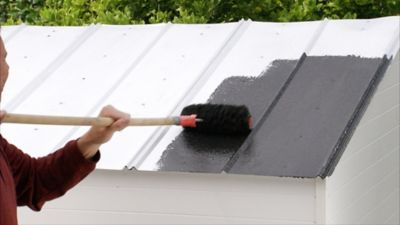 Image showing  1 gal. Liquid Black Liquid Rubber Sealant Coating, 2-Pack