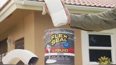 Image showing  1 gal. Liquid White Liquid Rubber Sealant Coating, 2-Pack