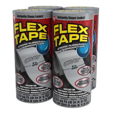 3M Utility Gray Rubberized Duct Tape 1.88-in x 30 Yard(S) in the