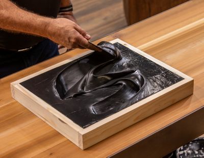 Image showing  9 oz. Flex Paste Black All Purpose Strong Flexible Watertight Multi-Purpose Sealant, 4-Pack