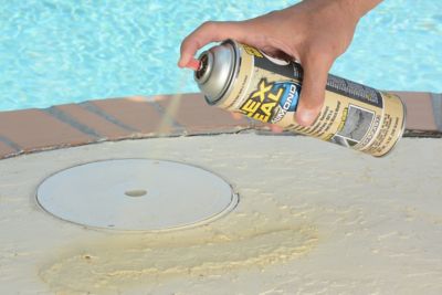 Image showing  14 oz. Almond Aerosol Liquid Rubber Sealant Coating, 6-Pack