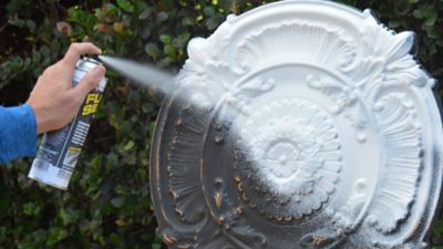 Image showing 5 th Flex Seal 14 oz. Almond Aerosol Liquid Rubber Sealant Coating, 6-Pack