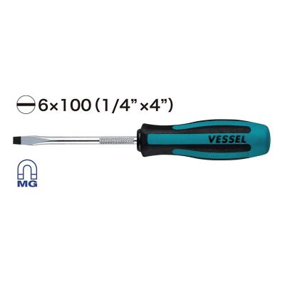 Image showing  No.900 -6x100 Megadora Screwdriver