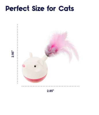 Image showing 5 th Petstages Hunt 'N Swat Treat Tumbler Cat Toy
