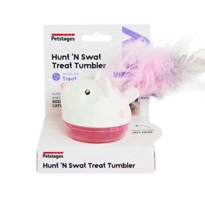Image showing 6 th Petstages Hunt 'N Swat Treat Tumbler Cat Toy