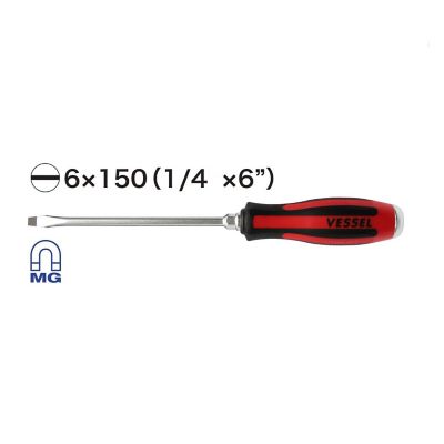 Image showing  SL 6 (1/4 in. x 6 in.) Megadora Tang-Thru Screwdriver
