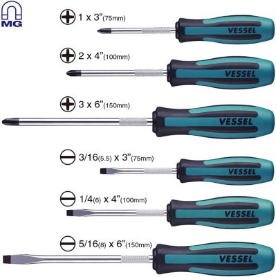 Image showing  Megadora Jawsfit Screwdriver 6 pc. Set