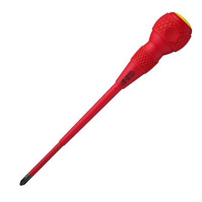 VESSEL #2 Phillips 6 in. Ball Grip Insulated Screwdriver