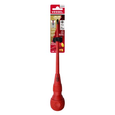 Image showing  #2 Phillips 6 in. Ball Grip Insulated Screwdriver