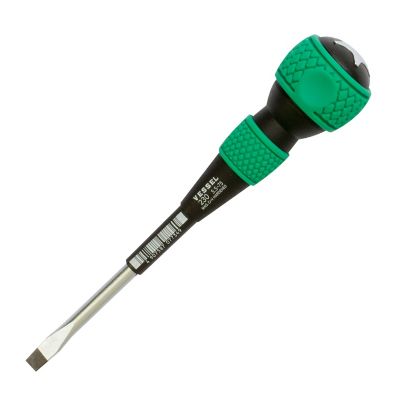 VESSEL SL 5.5 (3/16 in. x 3 in.) Ball Grip Tang-Thru Screwdriver